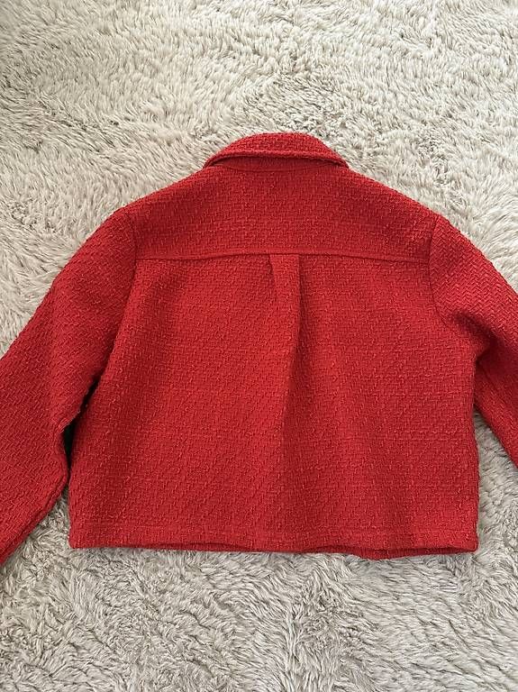 Vestes: Rote Bouclé-Jacke – D'occasion à Zwingen par KatjaM 3