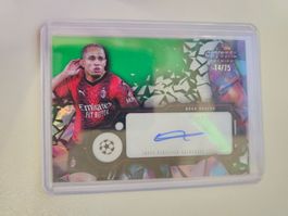 2023-24 Topps Crystal Premium UCL/75 Autog. N.OKAFOR ACMilan