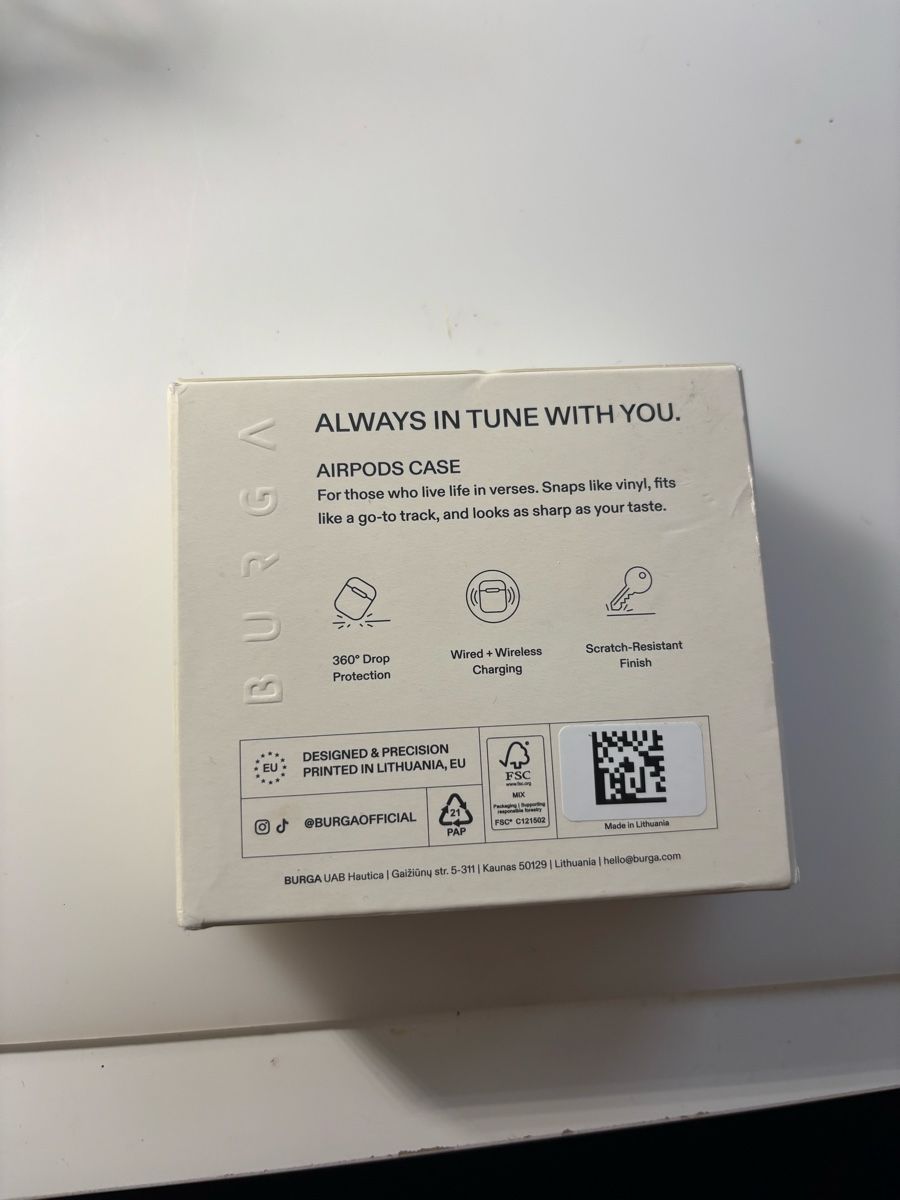 Cover & Protezioni schermo: Coque Airpods 3 BURGA neuve – Nuovo e nell'imballaggio originale da Cottens VD venduto da syr_hw8g 4