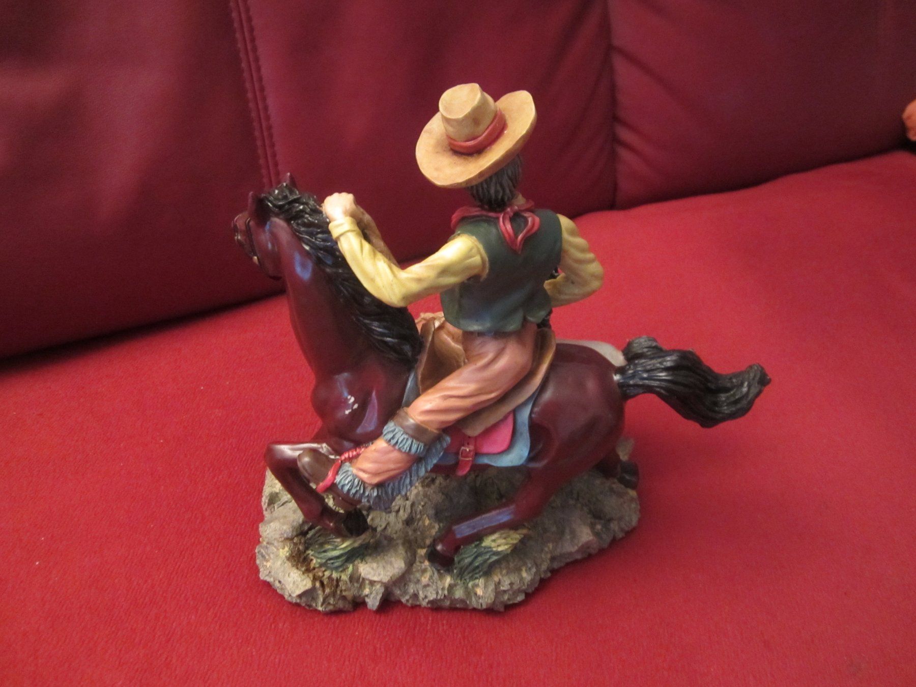 Sculture & Statue: SCHÖNE KUNST COW-BOY SKULPTUR!!!! – Usato da Volketswil venduto da nemo2000 1
