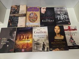 9-teiliges Bücherpaket: Historische Romane