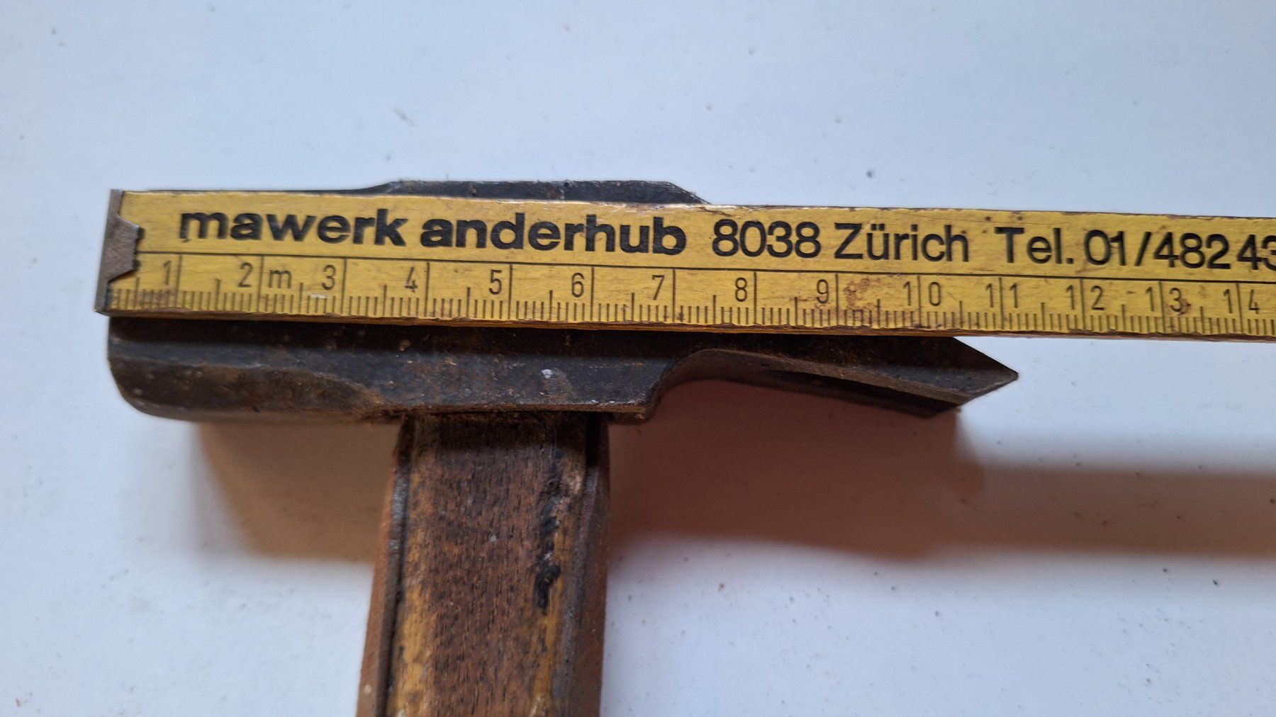 Tutti gli attrezzi: antiker Hammer  "mit Krone"Stempel – Usato da Kaiseraugst venduto da InkBoy 9