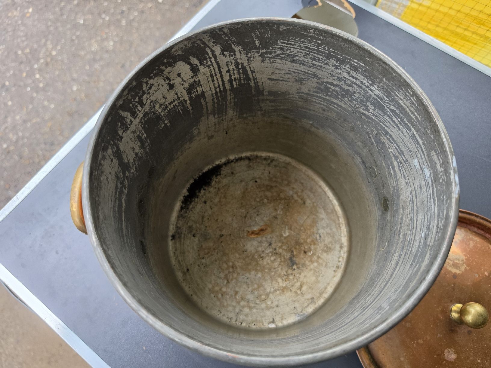 Töpfe: Kupfertopf mit Deckel gebraucht.  – Gebraucht aus Mettlen von elios0888 4