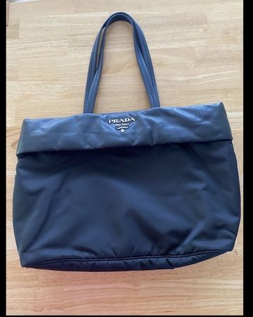 Original Prada Shopper schwarz