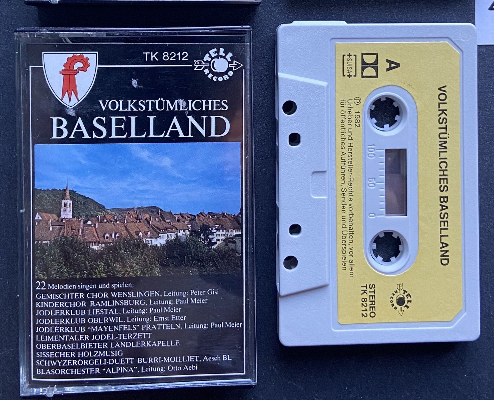 Kompaktkassetten: 4 Musikkassetten Schweizer Folklore Region Basel – Gebraucht aus Böckten von Hansi36 4