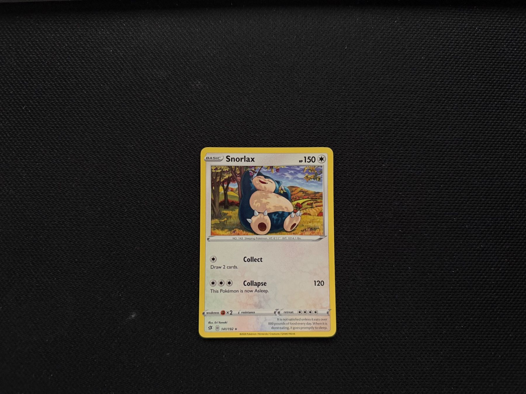 Pokémon Cartes à collectionner: Snorlax 141/192 – D'occasion à Zürich par mountainwizard00