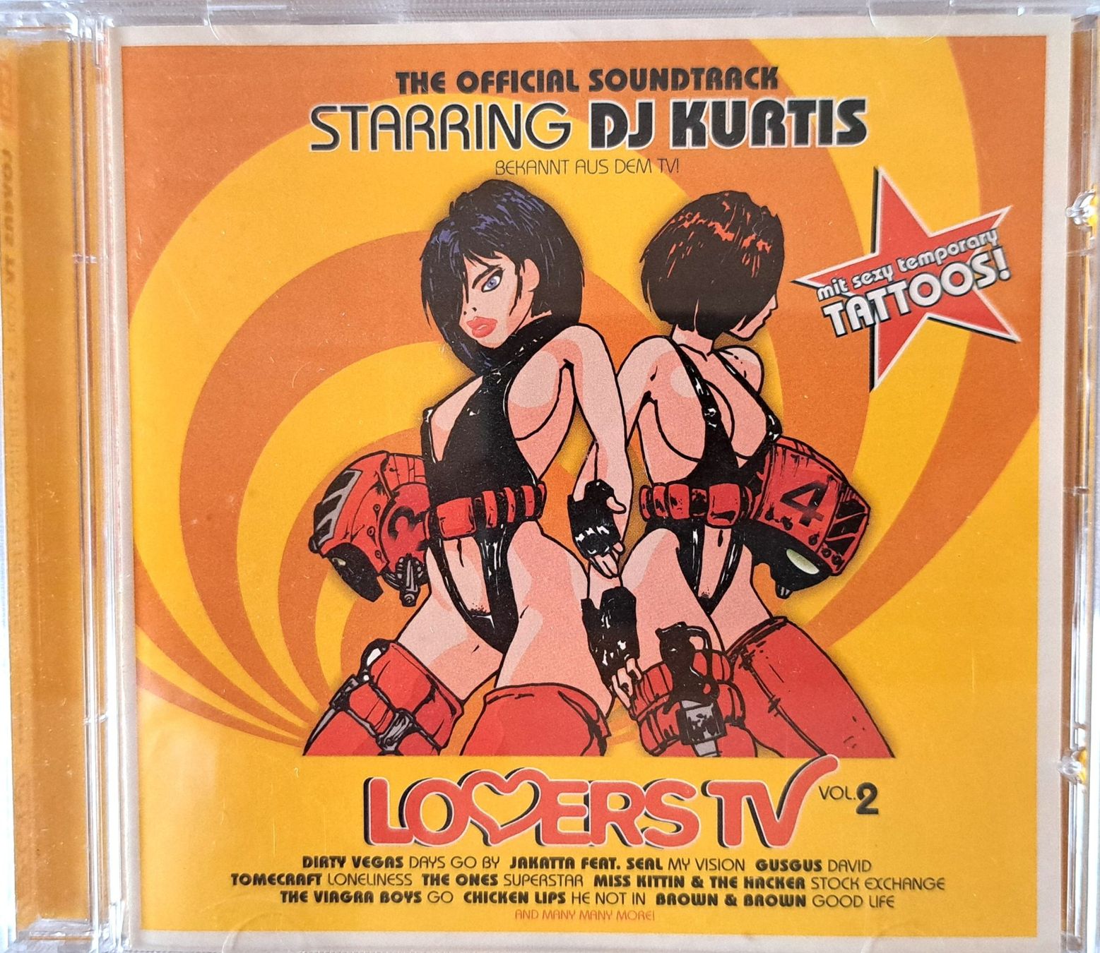 CD: LOVERS TV - DJ KURTIS VOL.2 – Usato da Tenniken venduto da mik_6mxg