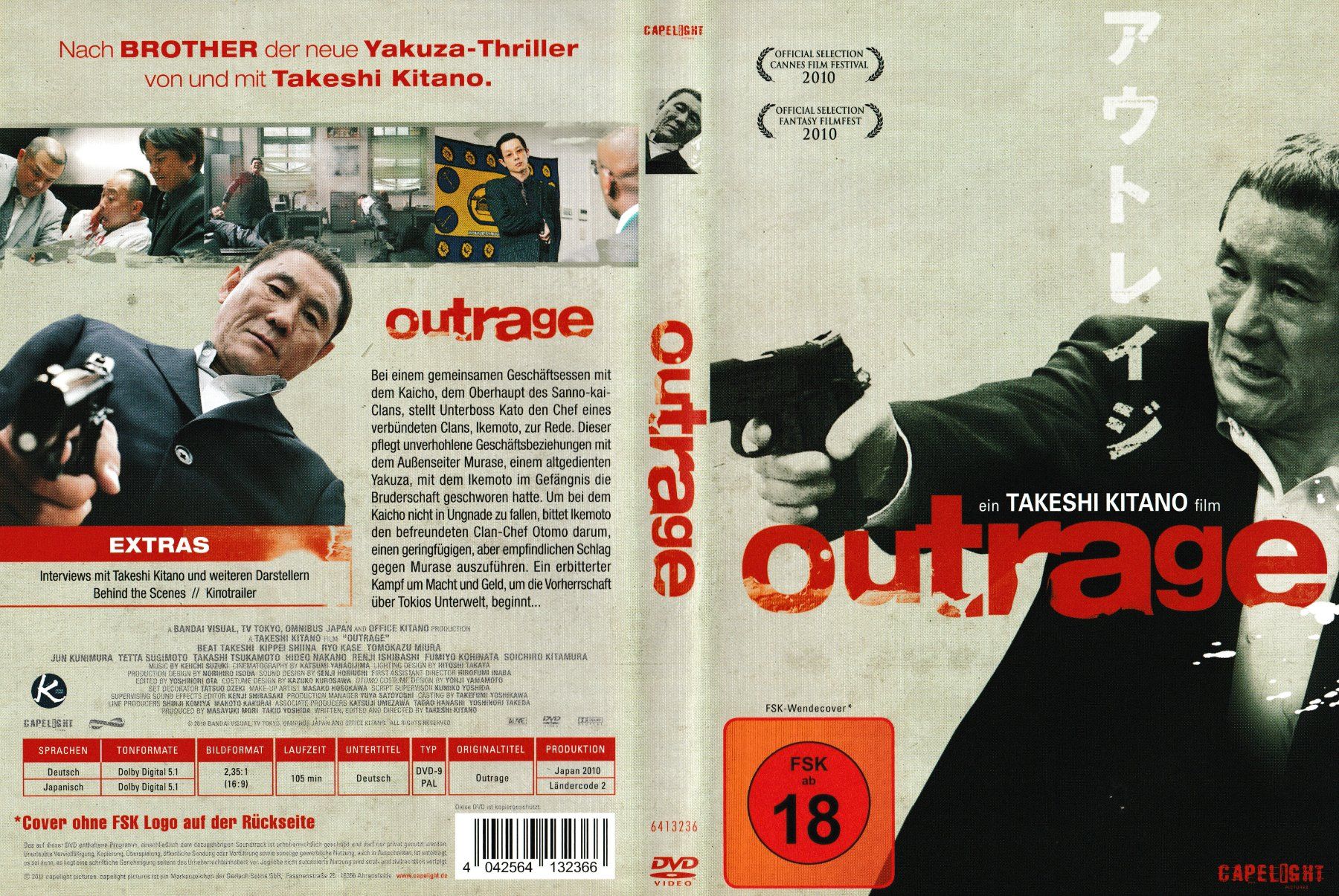 Tous les DVDs: DVD - Outrage – D'occasion à Langnau am Albis par MediaRescuerKeLoX