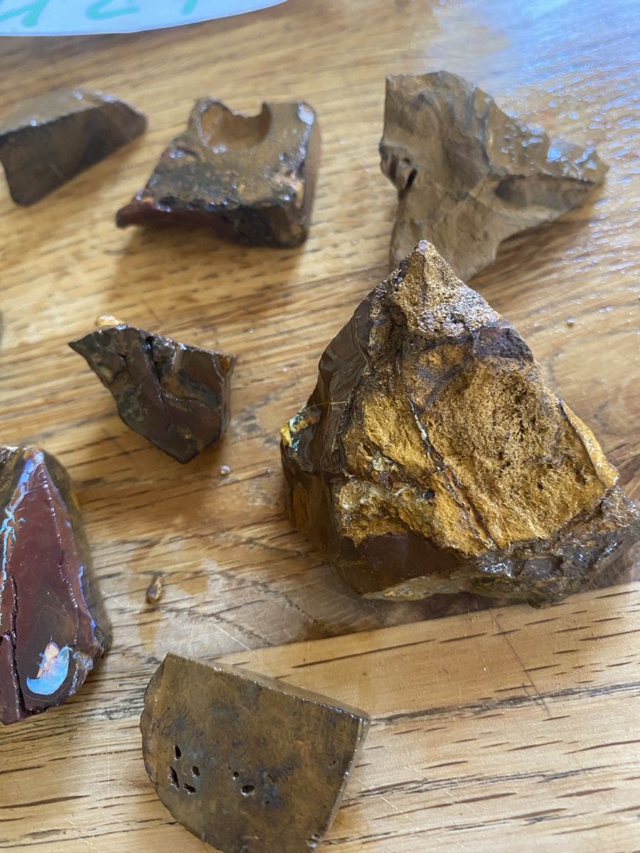 Edelsteine: 12 Boulder Rohopale  – Gebraucht aus Flawil von Naphtali 5
