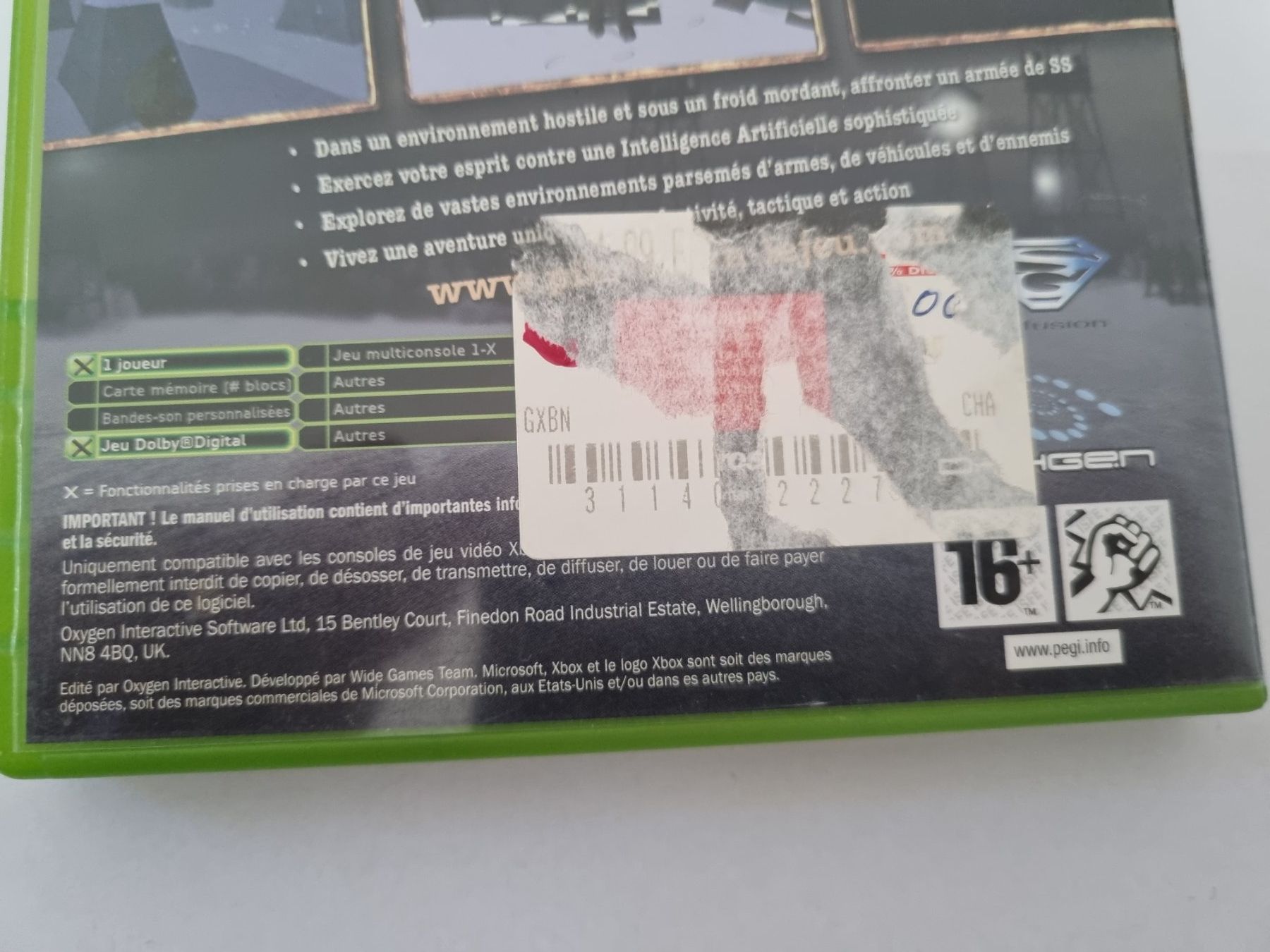 Microsoft Giochi: Pilot Down: Derrière les Lignes Ennemies Xbox – Usato da Pollegio venduto da Isaiaaaa96 3