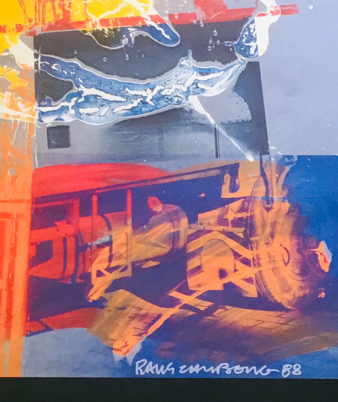 Poster & Bilder: Rauschenberg, Paintings and Gluts – Gebraucht aus Horgen von Valibelle2019 2