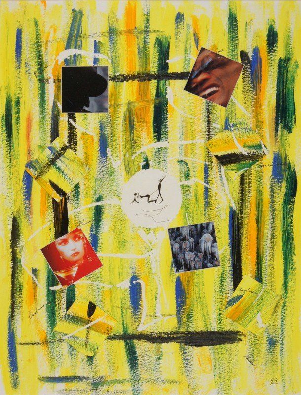 Gemälde: Collage: Lucidity – Neu (gemäss Beschreibung) aus Fribourg von erw_68dx 1