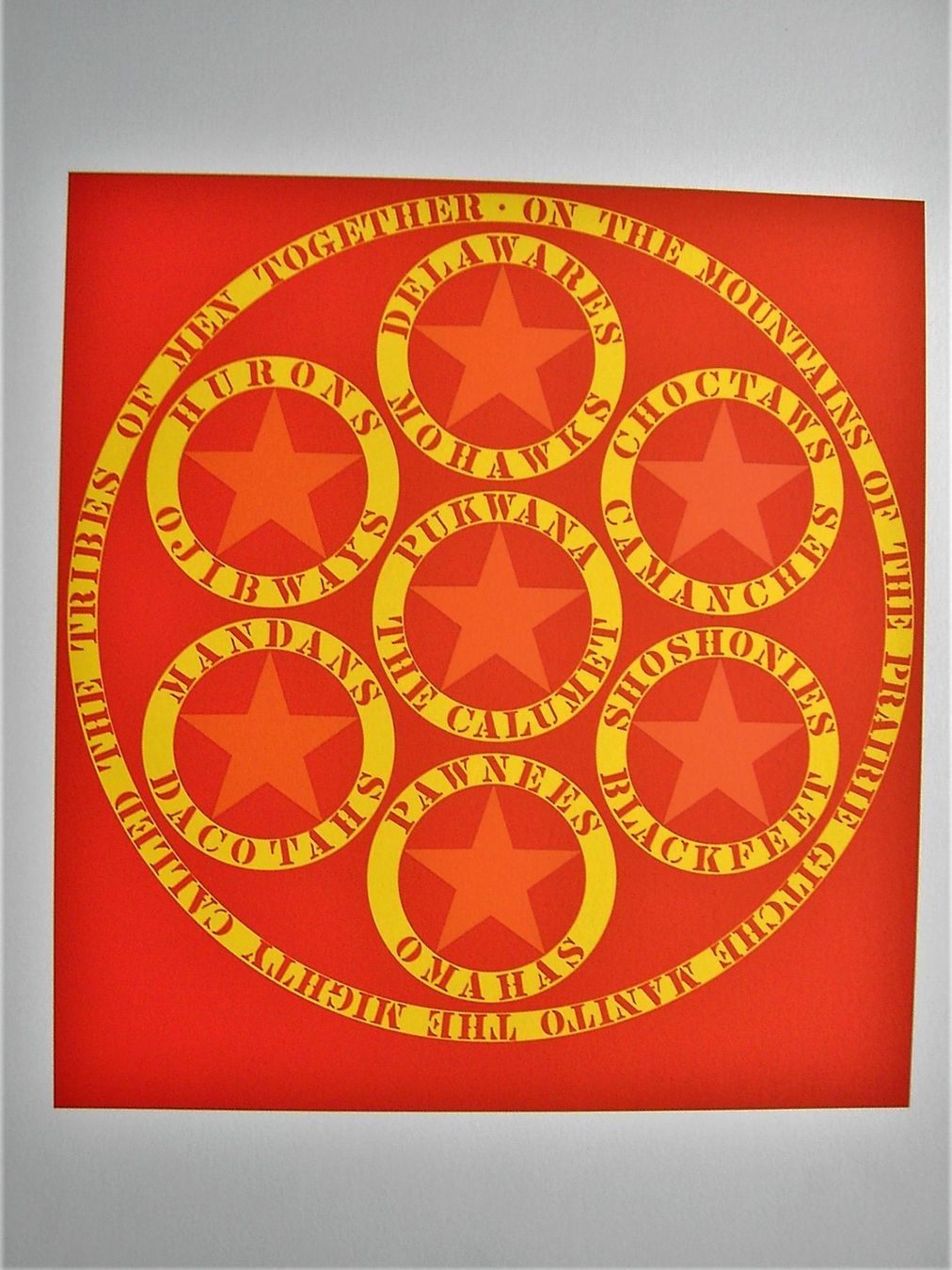 Grafica & Litografie: Robert Indiana , verschiedene Siebdrucke. – Usato da allschwil venduto da pic12 5