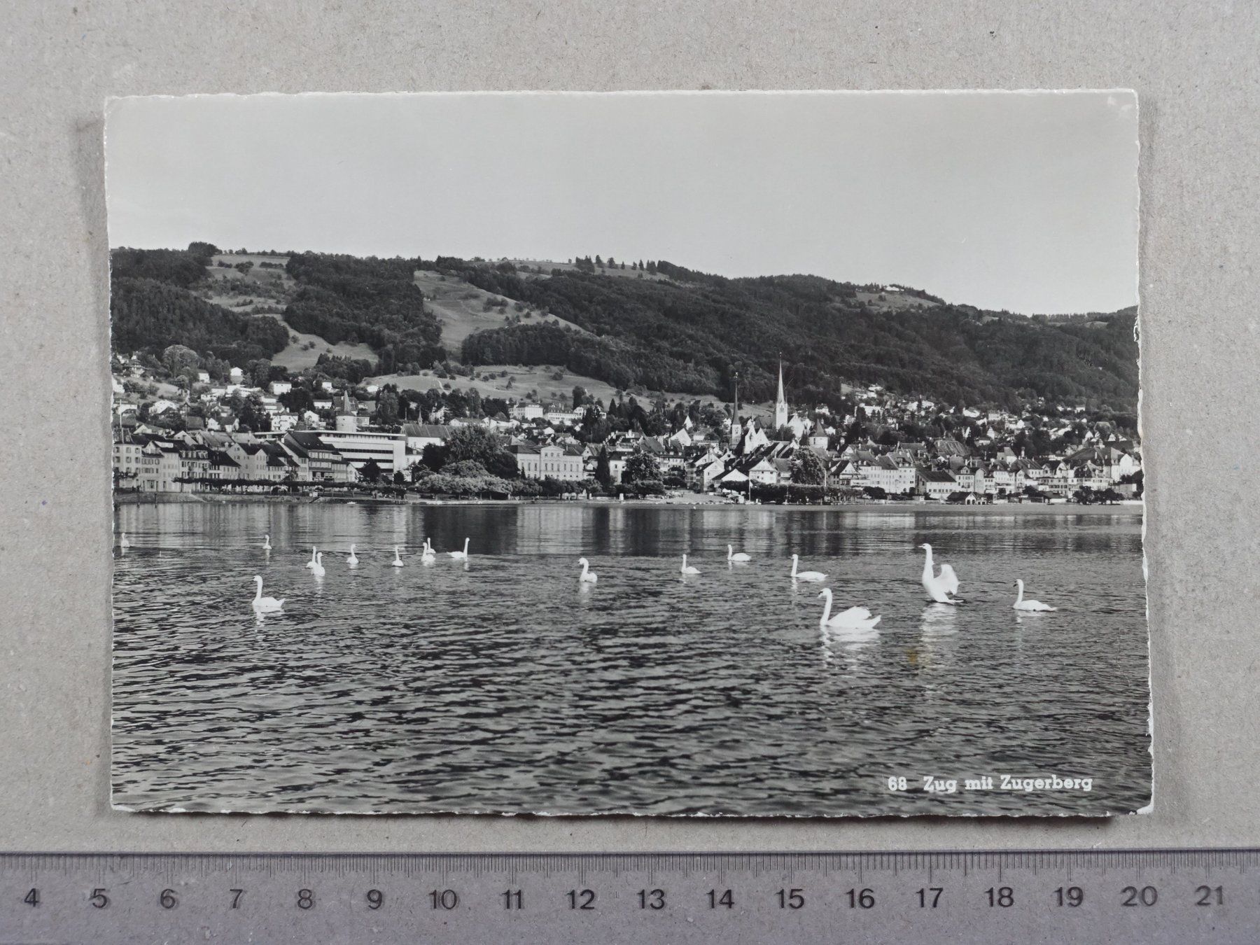 Cartoline postali: Zug, Zugerberg – Usato da Lenzburg venduto da fh1