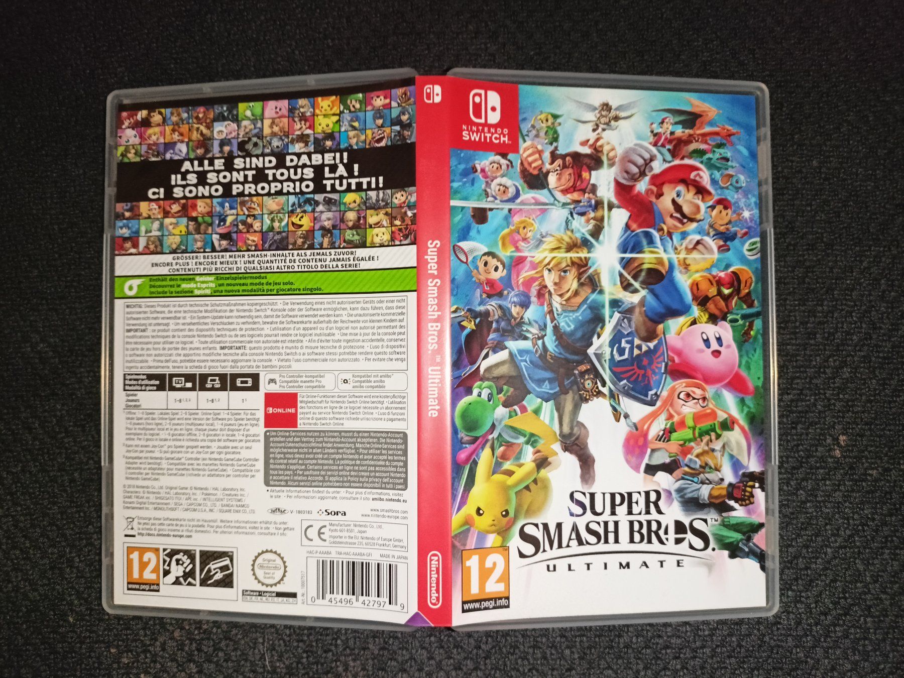 Nintendo Giochi: Super Smash Bros Ultimate - Switch - PAL EU – Usato da Grand-Lancy venduto da mar_2vbf