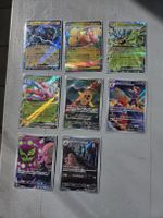 Lot de 8 cartes Pokémon japonaises NM