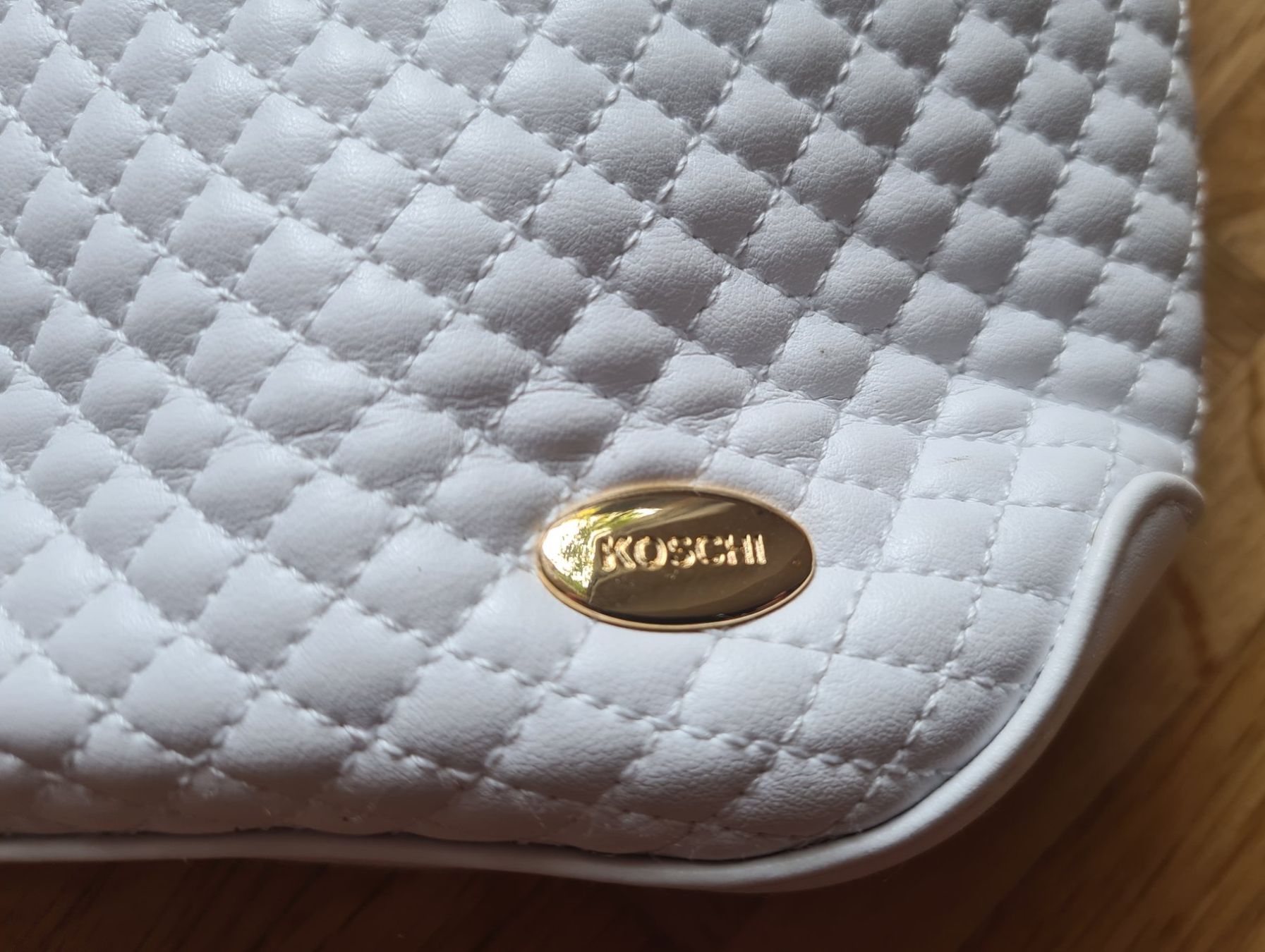 Taschen für Damen: Handtasche KOSCHI weiss gesteppt super Zustand – Neu (gemäss Beschreibung) aus Grosswangen von Spieler10 1