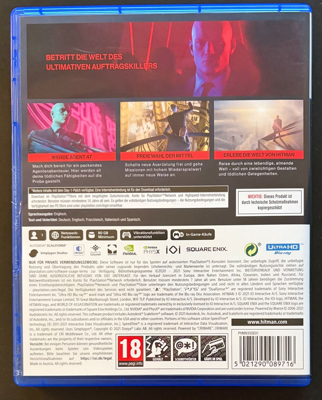 Jeux: TOP GAME: Hitman 3 PS5 – D'occasion à Basel par Mprock 1