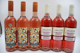 3x Dornfelder & 3x Bergerie De Fenouillet Rose (26061366Z)