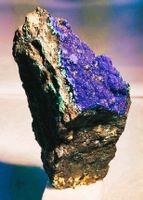 Wunderschoenes Azurit-Malachit Mineral aus Marokko 💎✨