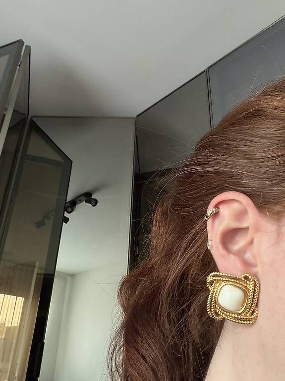 Orecchini pendenti & Orecchini a lobo: Vintage Earrings Gold – Usato da Olten venduto da bay_fh8s 3