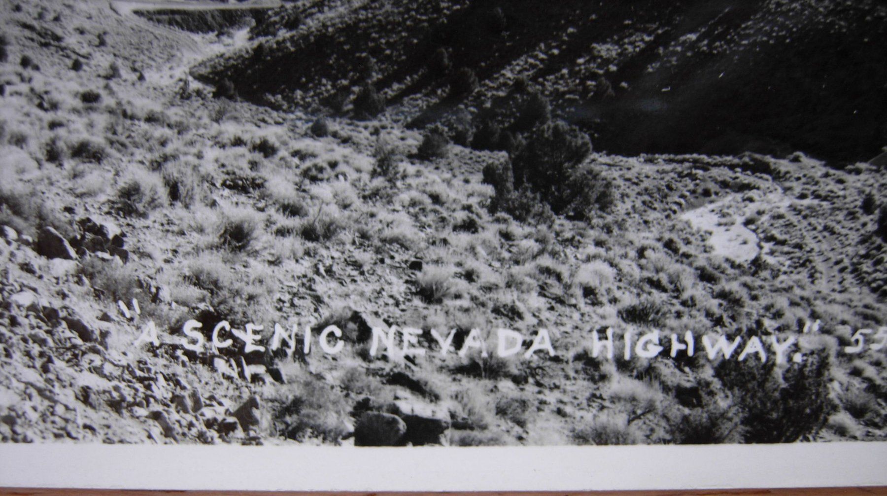 Cartoline postali: AK - Nevada, Highway 53, USA – Usato da Dübendorf venduto da rumpumpel 2