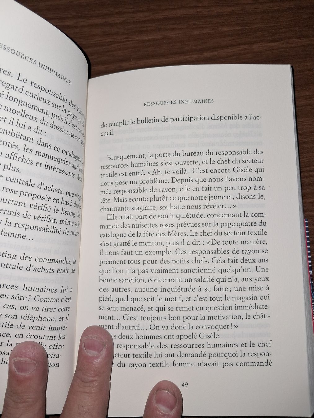 Bücher: Ressources inhumaines Roman de Frédéric Viguier – Gebraucht aus Le locle von juliensaran 3