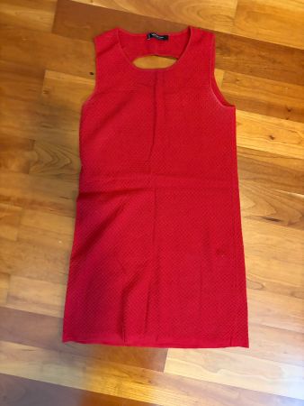 Rotes Mango Kleid Gr. S – elegant & schlicht