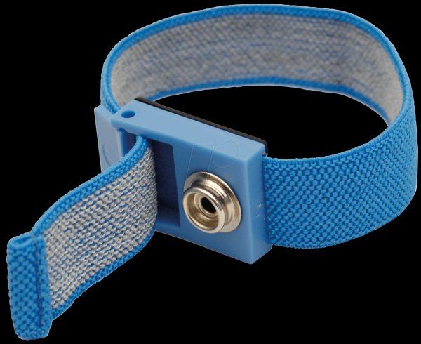 Bracciali & Braccialetti: ESD Armband Kunststoff, Erdungsarmband, elastisch, fabrikneu – Nuovo (secondo la descrizione) da Unterengstringen venduto da Tnovus