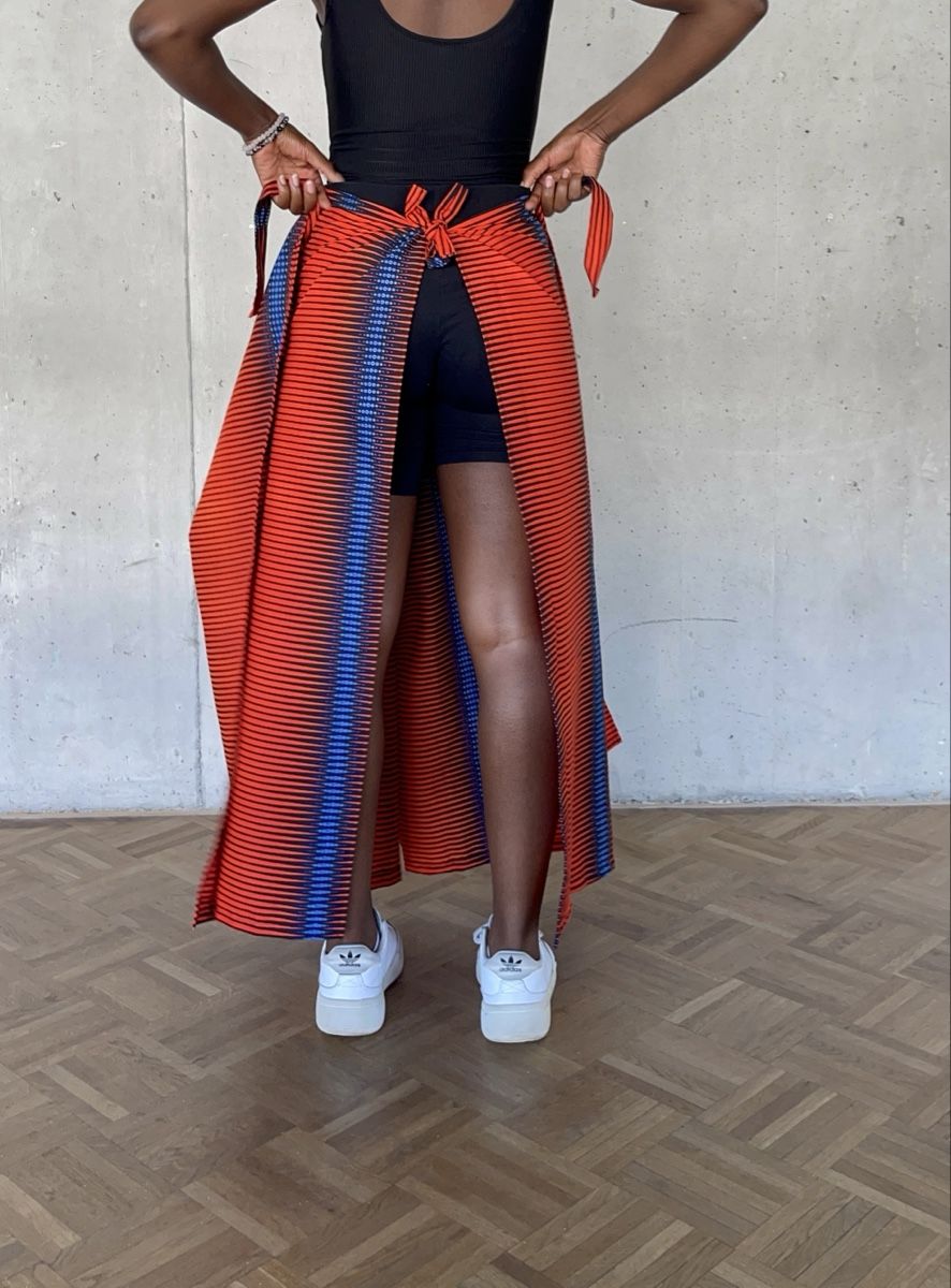 Pantaloni: Sommerliche Wickelhose | Afrikanisches Muster | Handgenäht – Nuovo e nell'imballaggio originale da Zürich venduto da rit_y22r 1