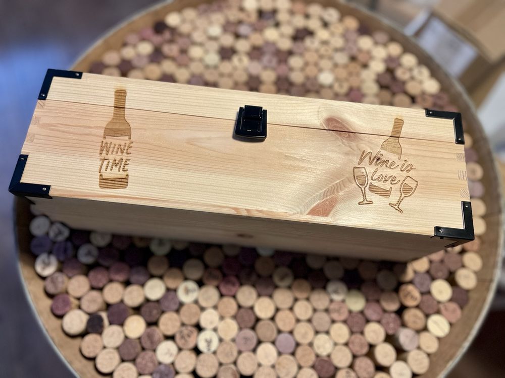 Autres: Weinkiste aus Holz für 75cl Flaschen – Neuf (Voir description) à Sutz par mtechcab 3