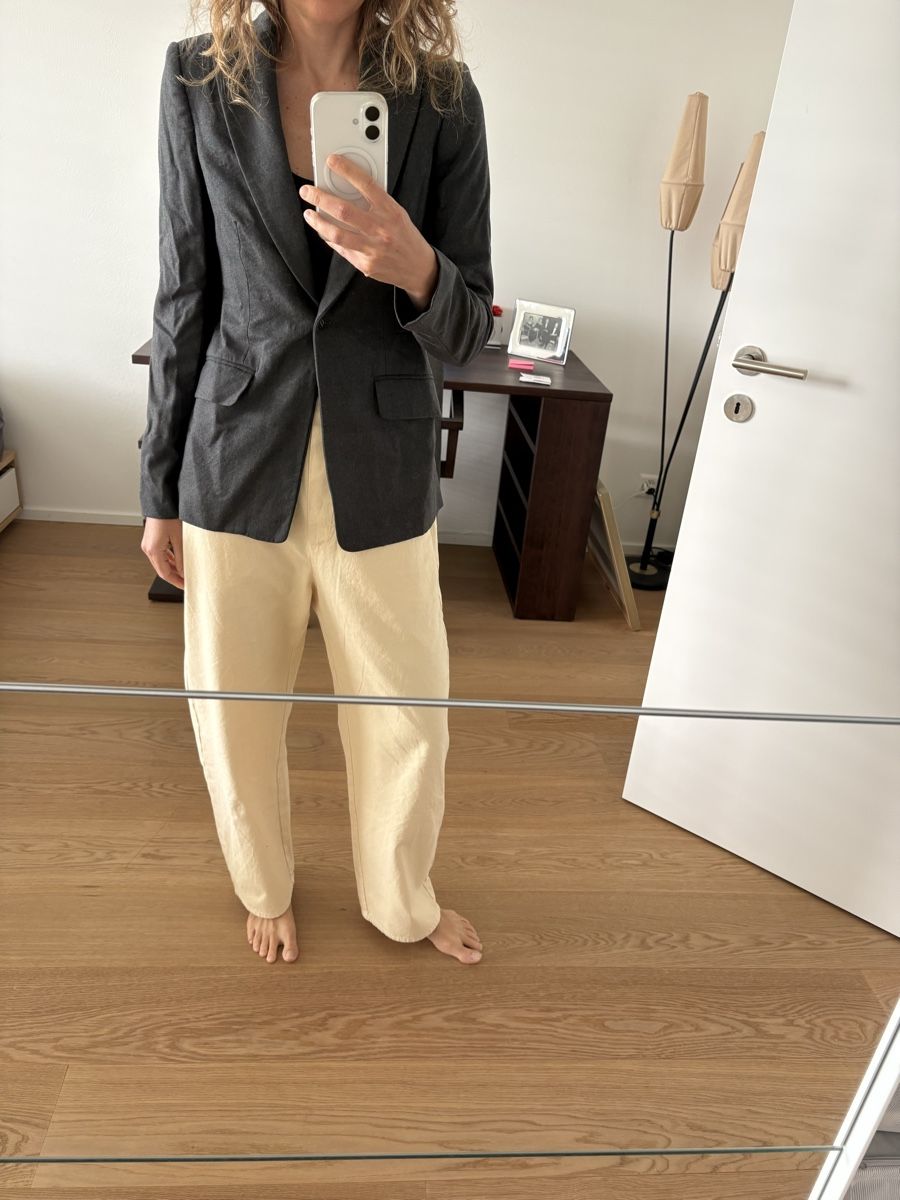 The Row Vestes: The Row blazer in grey wool  – D'occasion à St. Gallen par ott_f827 7