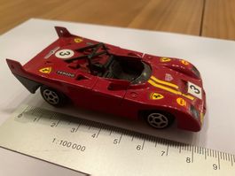 Vintage Ferrari 312 P Rot, Sammlerstück, Rarität!