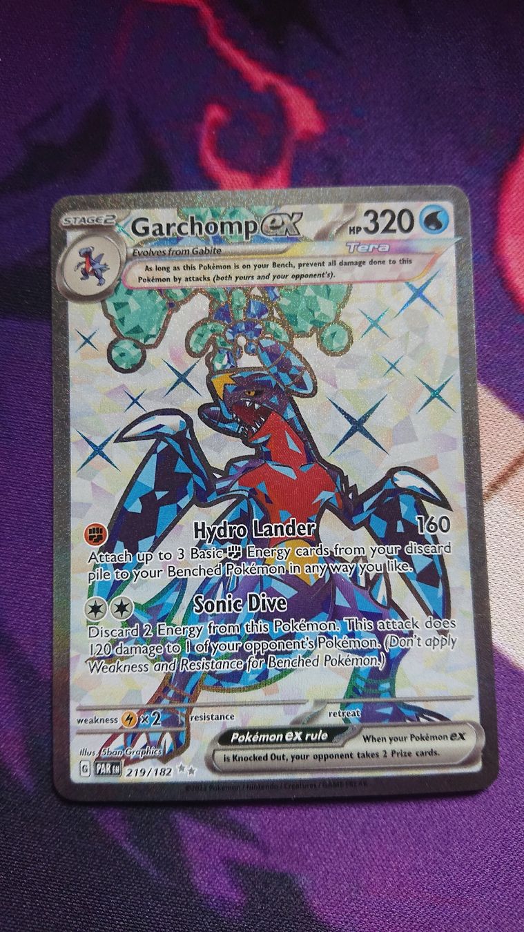 Pokémon Carte collezionabili: Garchomp EX PAR 219 Englisch – Nuovo (secondo la descrizione) da Chur venduto da FreakofRarity