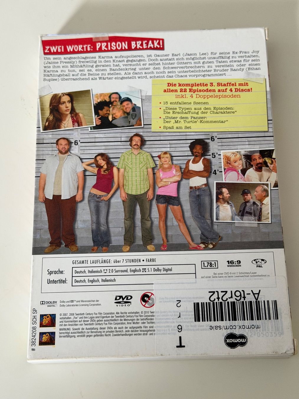Tutti i DVDs: My Name is Earl - Staffel 3 - DVD Box – Usato da Altstätten SG venduto da sheamus 1