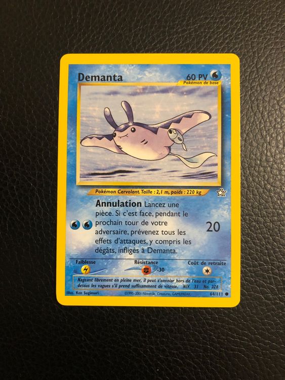 Neo Genesis Mantine / Demanta 64/111 FR NM Ab 1 (Gebraucht) in Paradiso ...
