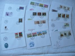 FL 1990 Neuausgaben 11 FDC