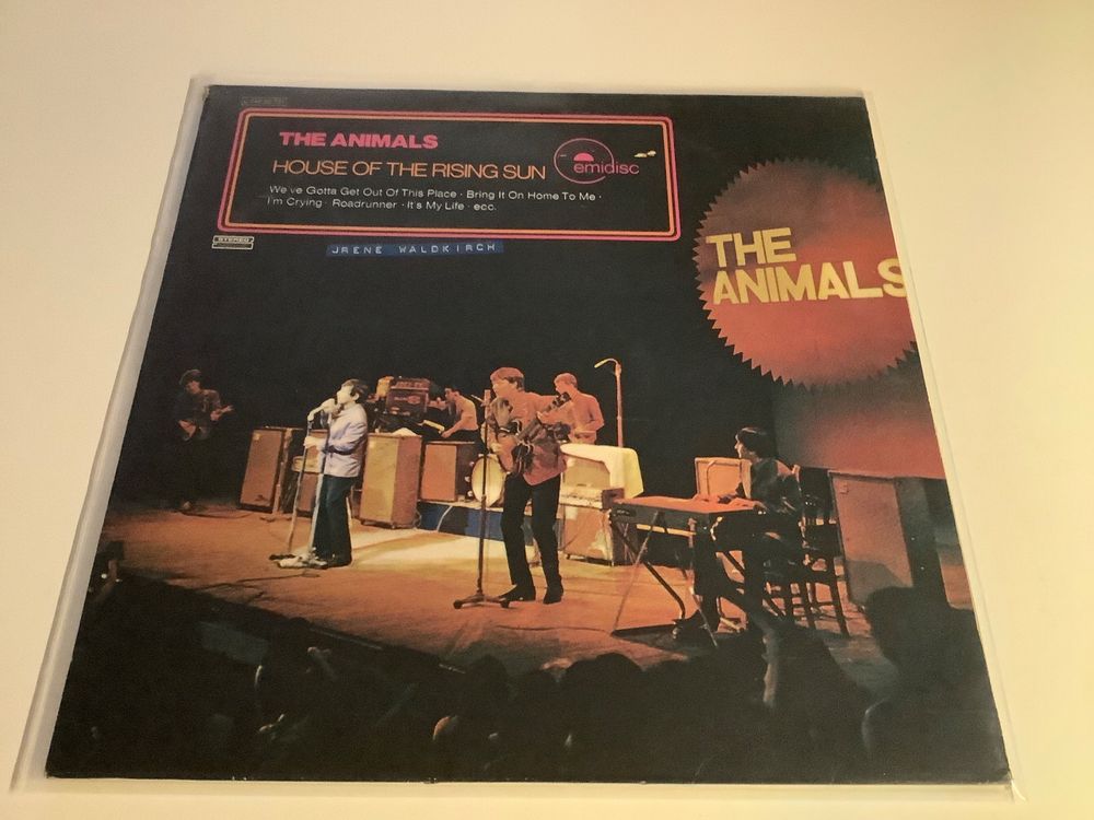 The Animals LP - House Of The Rising Sun (WOC/TOC) (Gebraucht) in ...