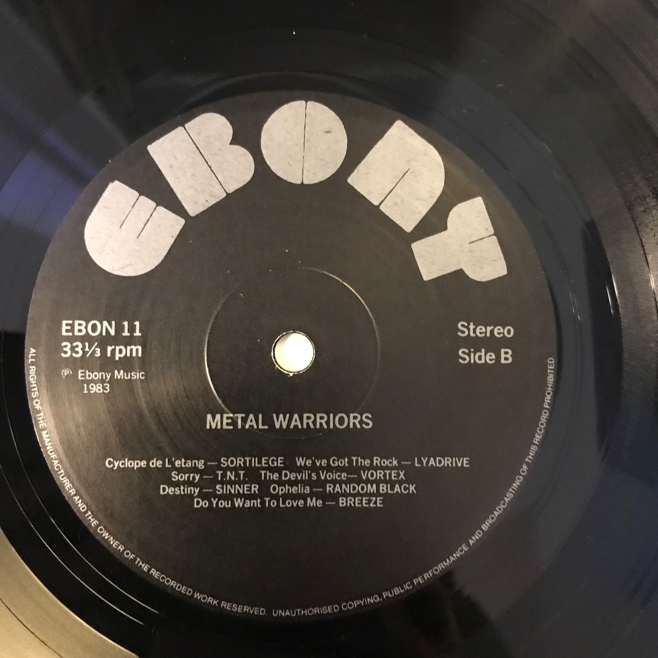 Dischi in vinile: Metal Warriors - Comp. – Usato da Aesch BL venduto da BlueMusicRecords 3