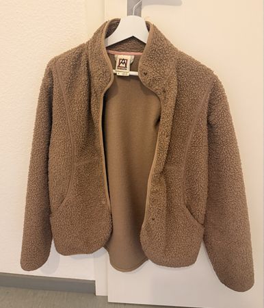 Teddy-Fleece Jacke / Wanderjacke Gr. S – guter Zustand