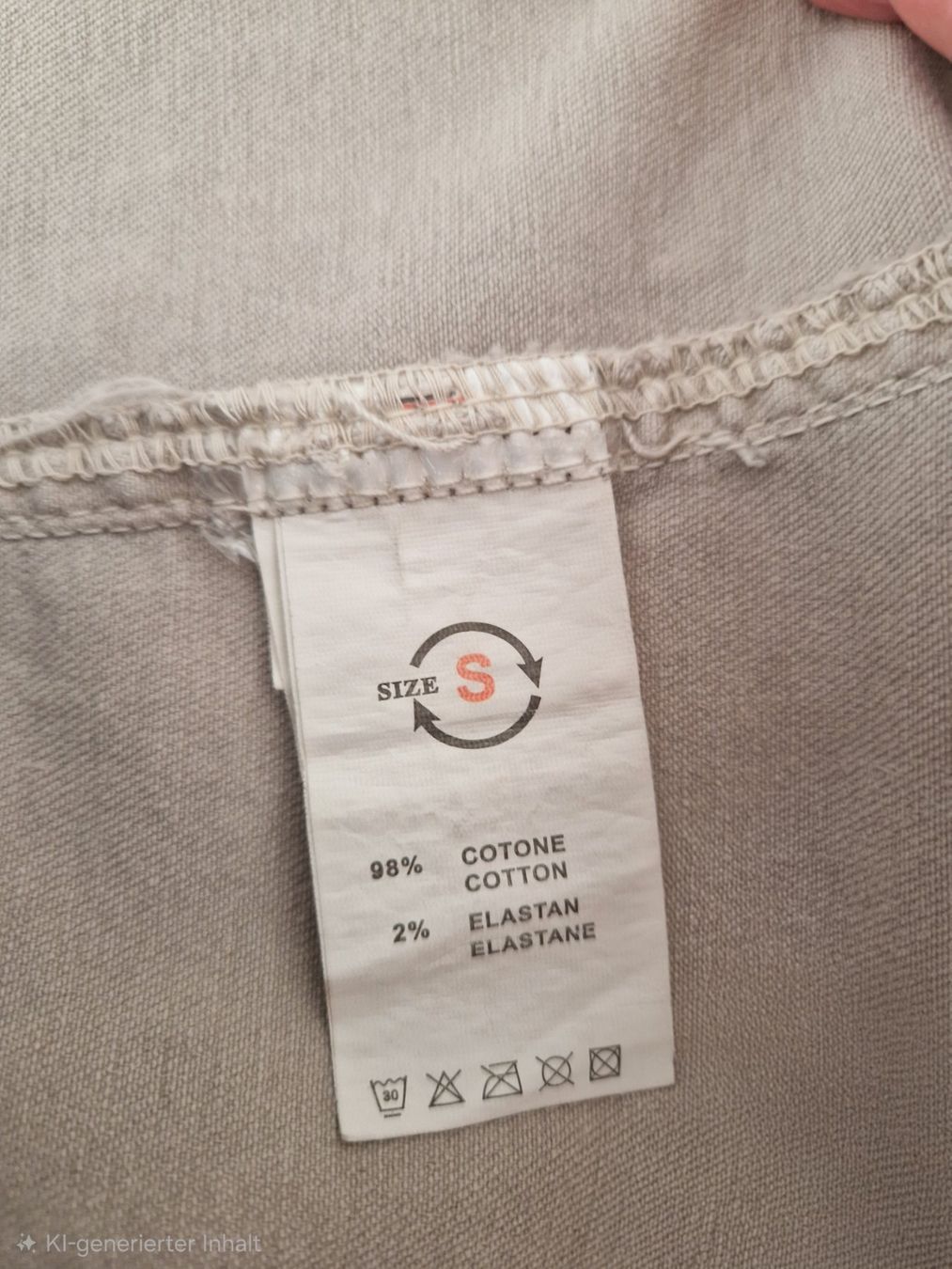 Jacken: Jeansjacke beige Gr. S – Gebraucht aus Stans von ZwirbelZ 4