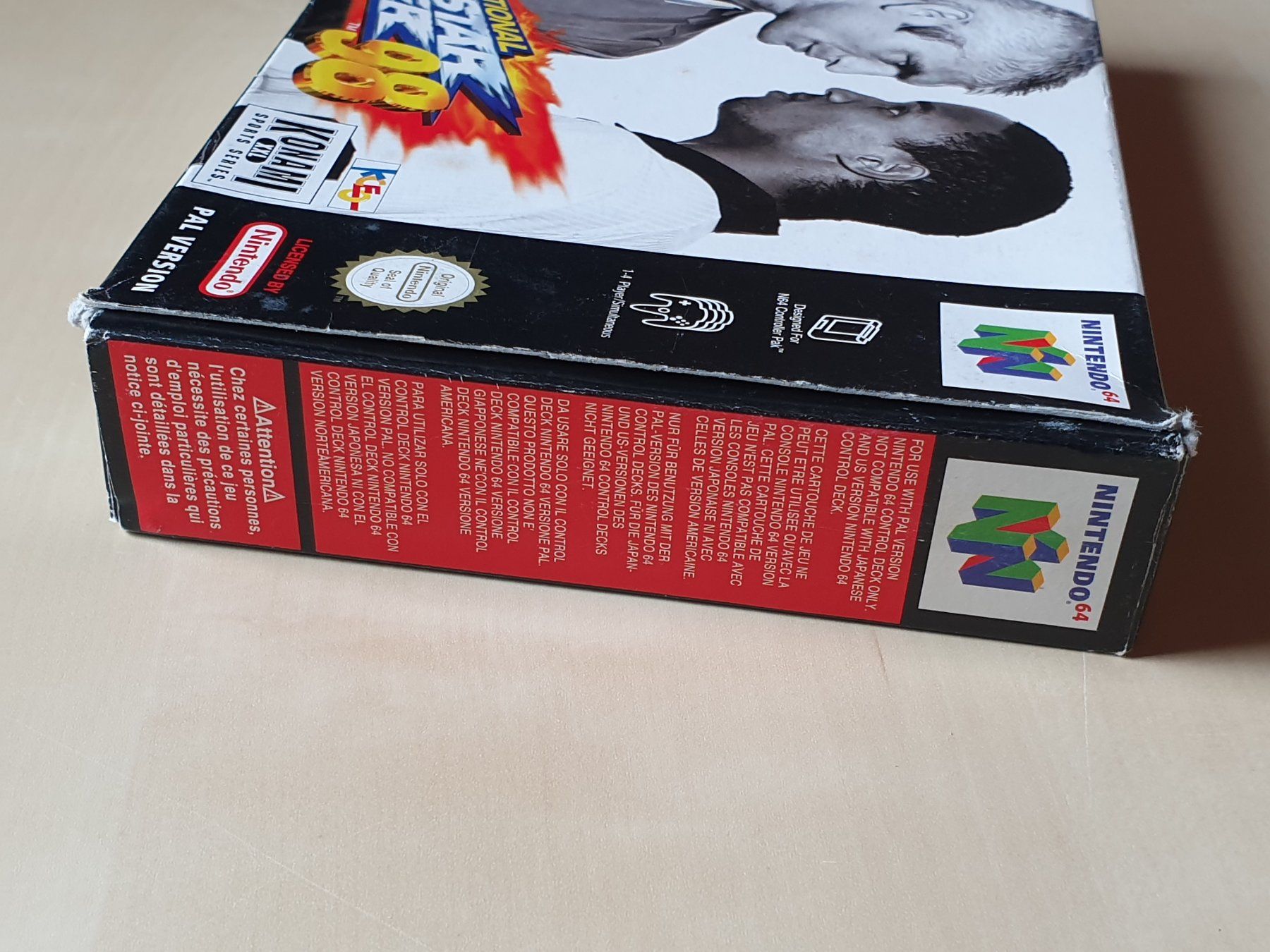 Nintendo Giochi: International Superstar Soccer 98 – Usato da Stansstad venduto da collectorsshop 4