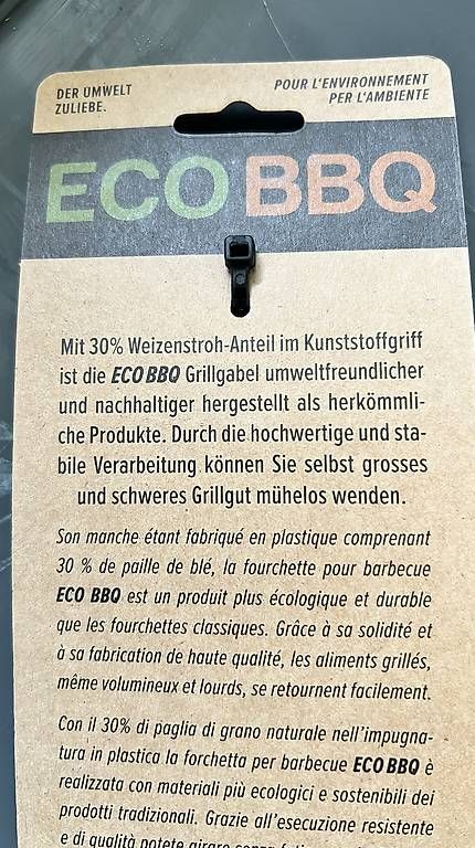 Set di posate: BBQ Grillbesteck neu – Nuovo e nell'imballaggio originale da Rapperswil SG venduto da Boandlkramer 2