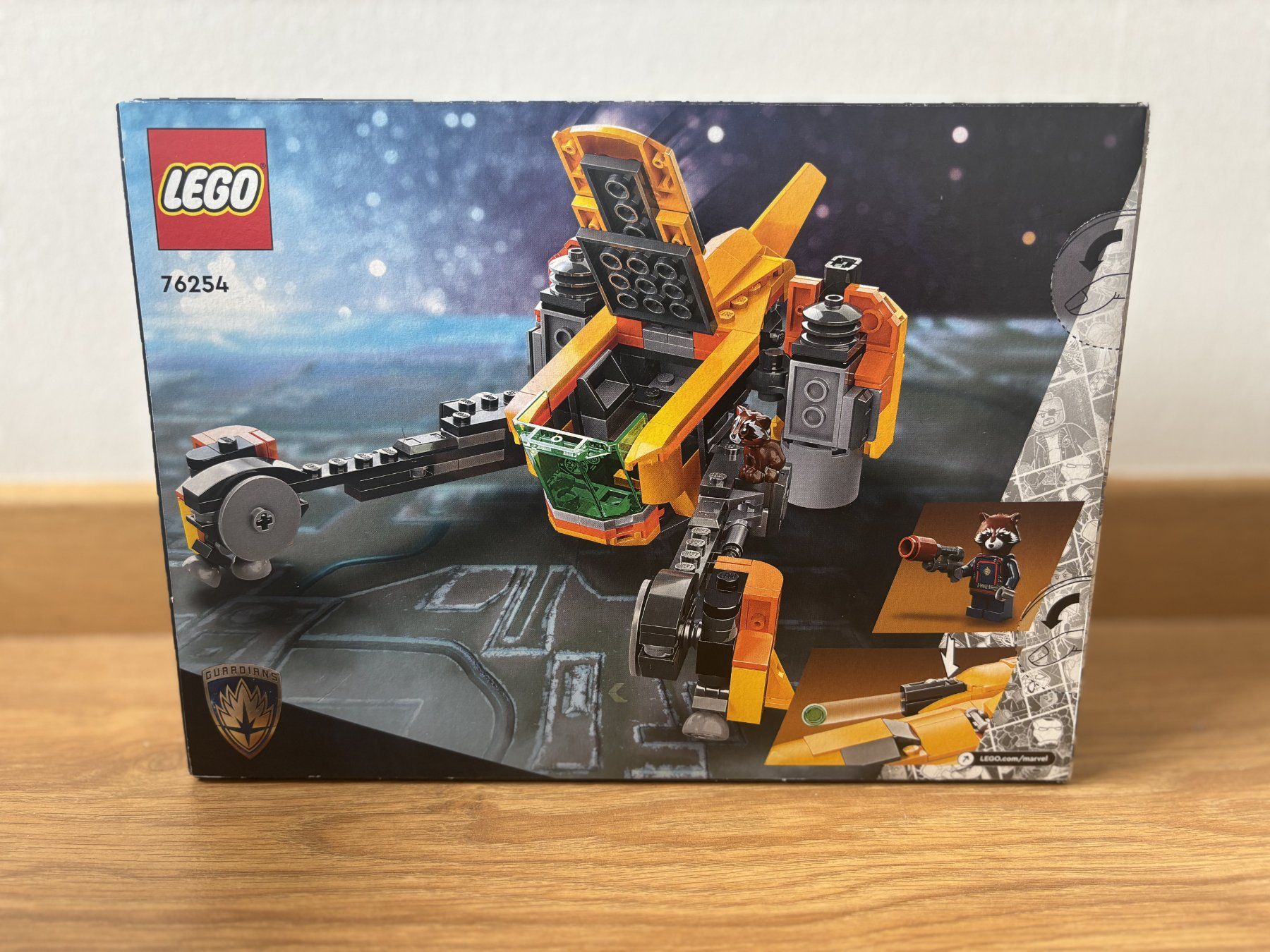 Lego Kit di costruzioni: LEGO 76254 - Marvel - Baby Rocket's Ship – Nuovo e nell'imballaggio originale da Horgen venduto da Bricksandbrack 1