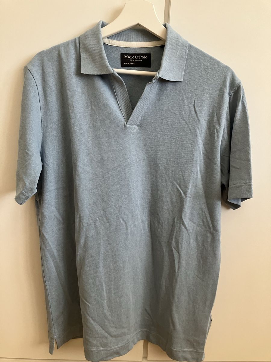 Polo-Shirts: Marc O'Polo Poloshirt hellblau M – Neu (gemäss Beschreibung) aus Winterthur von Streisel 2