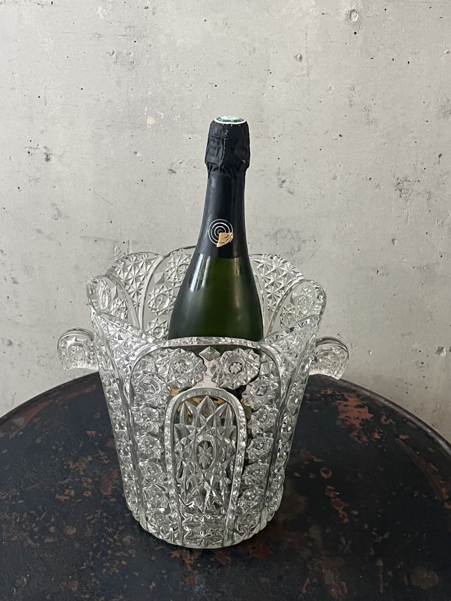 Altro: Kristallglas Champagnerkühler – Nuovo (secondo la descrizione) da Wabern venduto da La-Vitrine 2