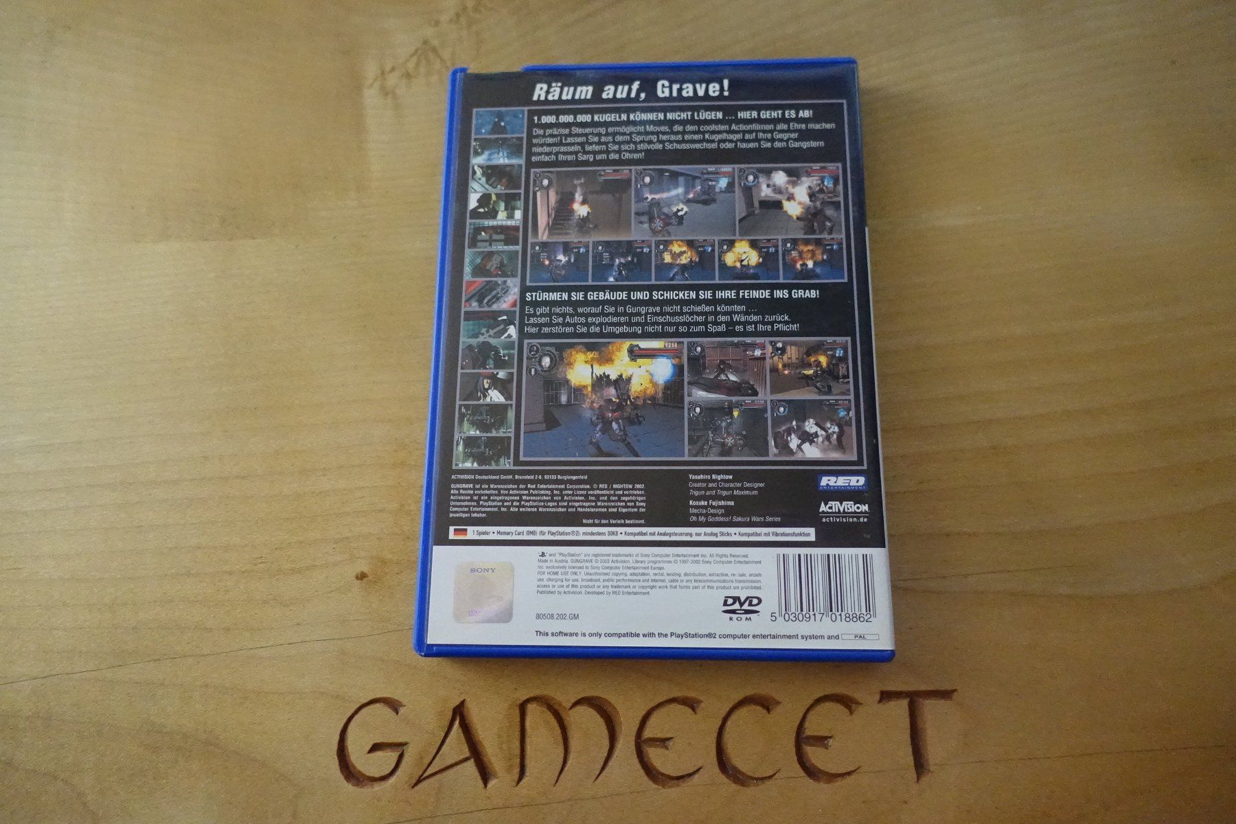 Sony Giochi: Gungrave – Usato da Steinach venduto da Gamecet 2