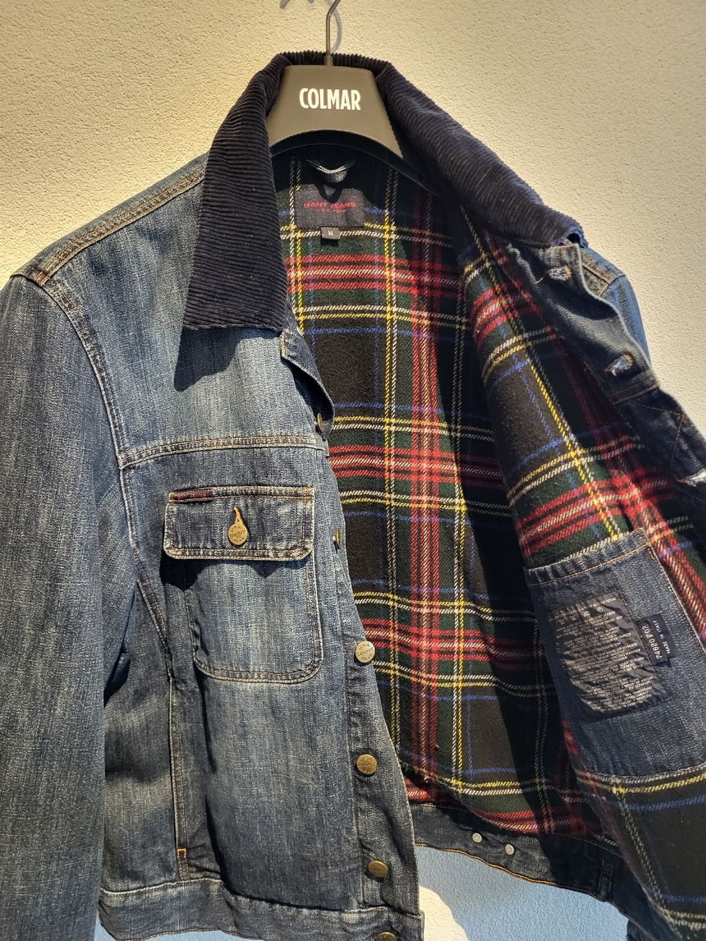 Gant Giacche: GANT - Veste Jeans Doublée, Taille M – Usato da Haute-Nendaz venduto da DetoutDerien 2