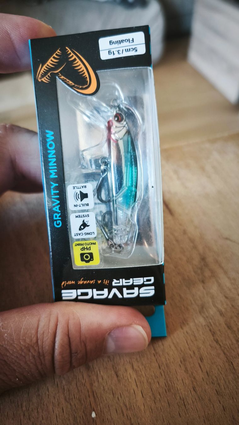 Savage Gear Esche: Savage Gear Gravity Minnow 50 S – Nuovo e nell'imballaggio originale da Sarnen venduto da sebalant 1