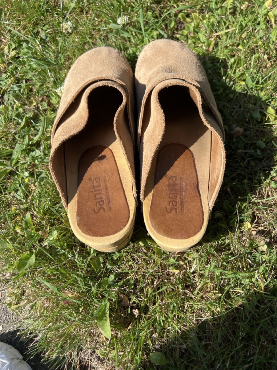 Scarpe da donna: Sanita Clogs Wildleder Grösse 38  – Usato da Wallisellen venduto da sarinavs 3